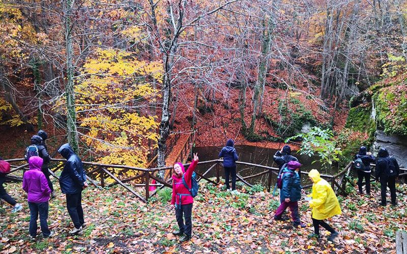 Sun trekking Umbria